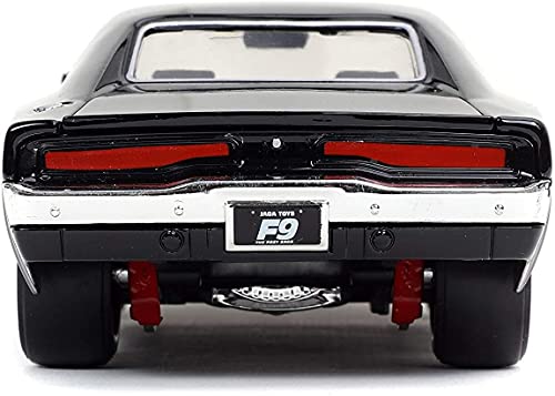 FF9 DOMS 1327 Dodge Charger 1/24 Vehicle, Black