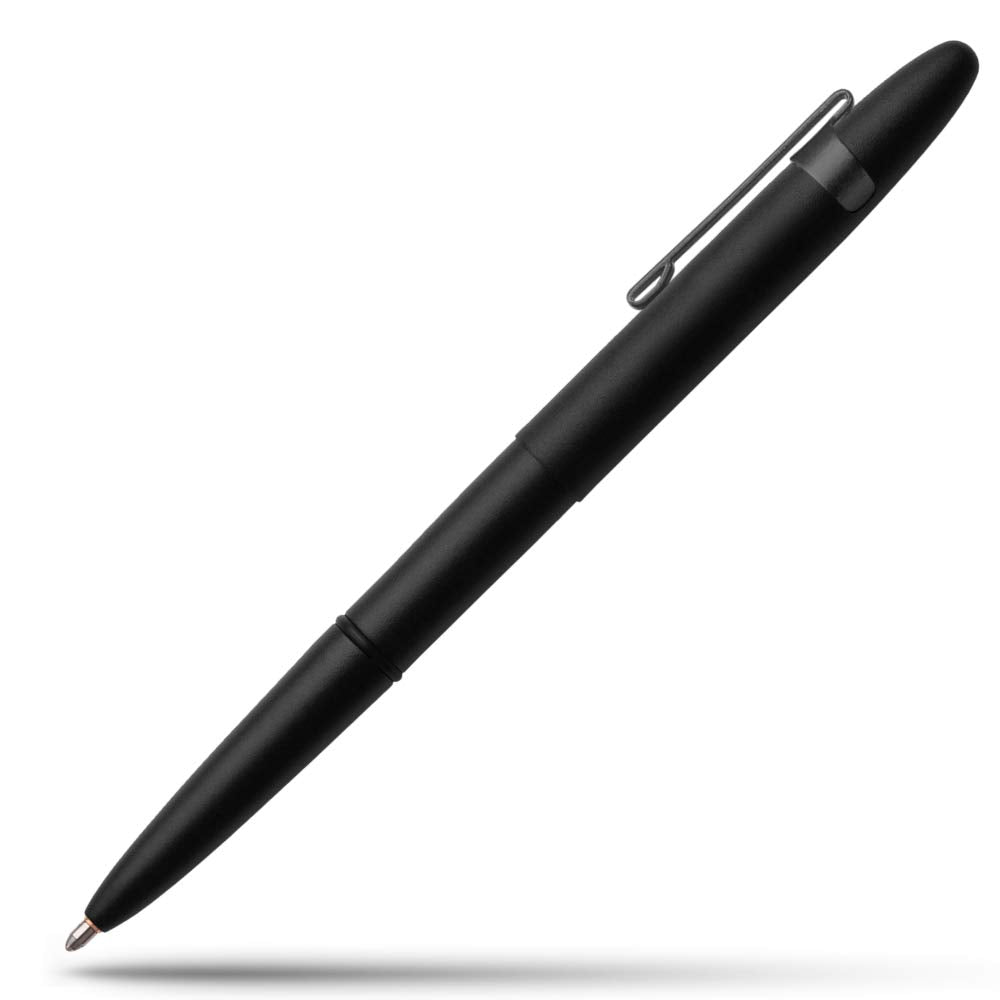 Bullet Pen - 400 Series - Matte Black w/ Clip - Gift Boxed