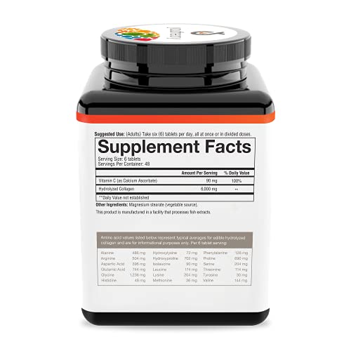 Youtheory Advanced Collagen - 6,000 mg Collagen - with 