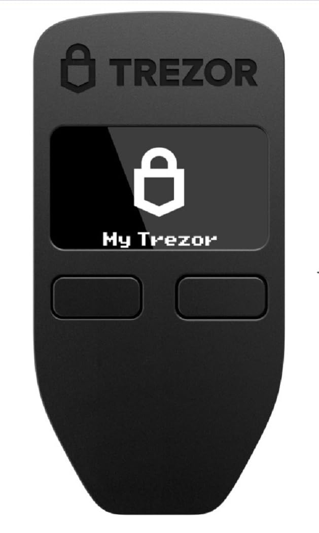 Model One - The Original Cryptocurrency Hardware Wallet, Bitcoin Security, Store & Manage 1000's of Coins&Tokens, Easy-to-Use Interface, Quick & Simple Setup (Black)