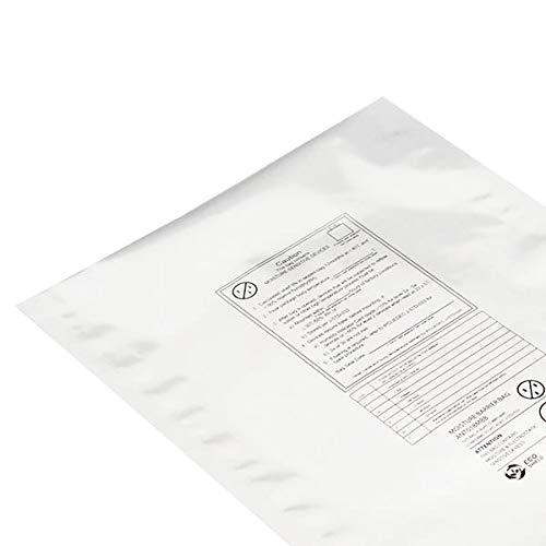 ANTISTAT Moisture Barrier Bags (3.6Mil) Pack of 100 (8 x 10) Store Static Sensitive Devices/Electronics in humid environments. Puncture-Resistant