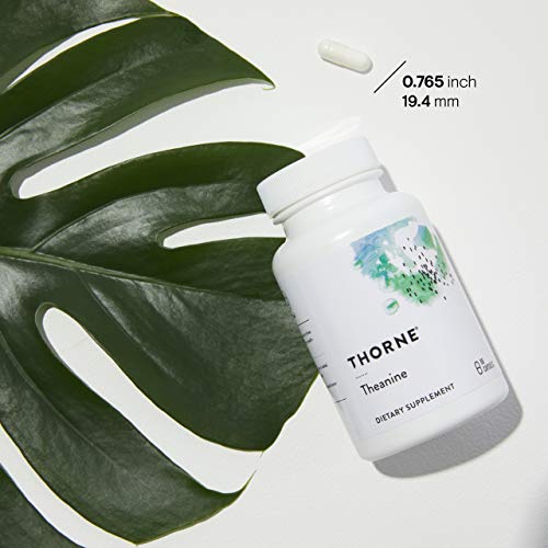 Theanine - 200mg of L-Theanine - Support a Healthy Stress Response, Relaxation, and Focus - Increases Brain Alpha-Wave Production* - 90 Capsules