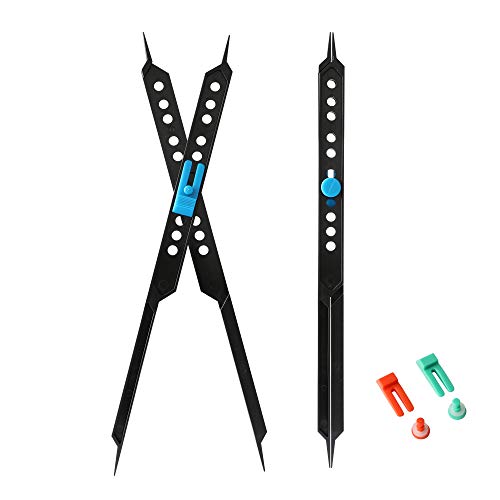10 Inches Proportional Divider Artist Drawing Tool, Drawing Tool for Artists, Premium Adjustable Caliper & Subject Dividers for Art Drawing, Black