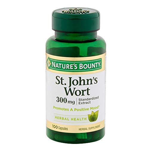 Nature's Bounty St. John's Wort Pills and Herba