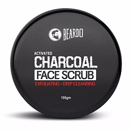 Beardo Activated Charcoal Deep Cleansing Face Scrub, 10