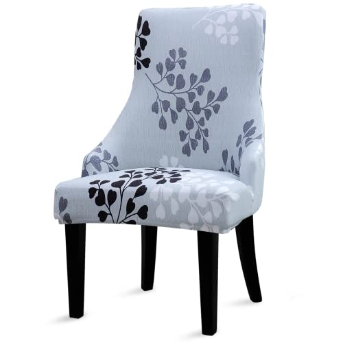 Liykimt Stretch Wingback Side Chair Slipcover-Accent Ch
