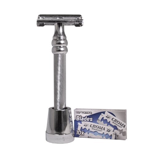 The Nobel Double Edge Safety Razor best wet shaving starter kit gift set for men
