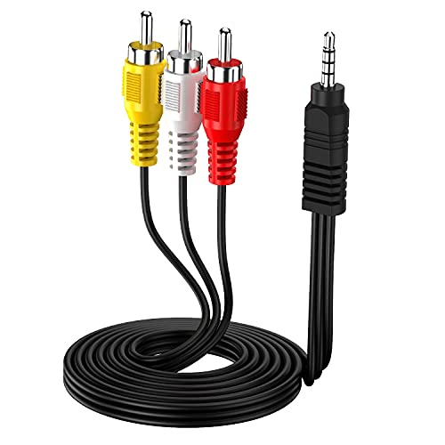 Eanetf 3.5mm to RCA Camcorder Handycam AV Audio Video O