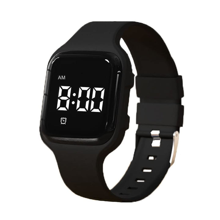 Vibrating Alarm Watch, Potty Training Watch Water Resistant Medical Reminder Watch with Timer (Black)