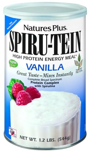 NaturesPlus SPIRU-TEIN, Vanilla - 1.06 lbs - Spirulina 