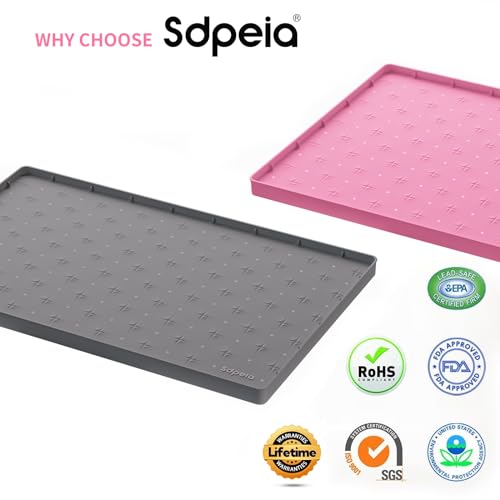 Sdpeia Under Sink Mat for [34 x 22] Cabinet, Upgraded S