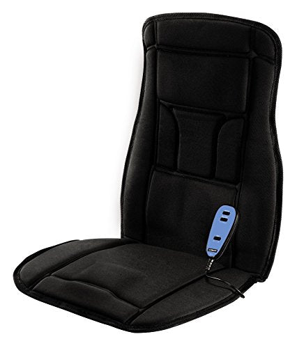 Conair Heat Massaging Seat Cushion for Home/Office, Upper and Lower Back Massage with Heat Control
