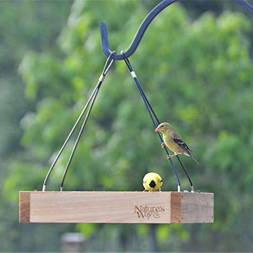 Bird Products CWF3 Cedar Platform Tray Bird Feeder 12 x 12