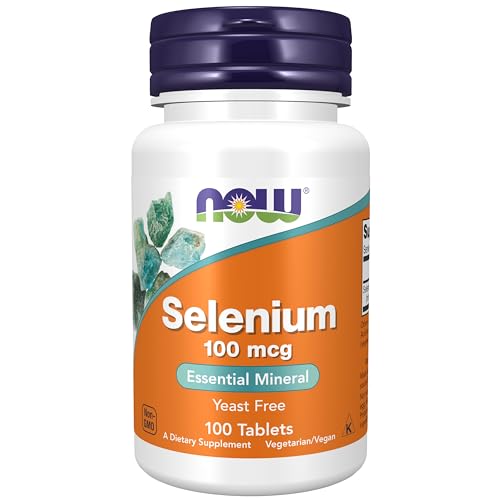 NOW Supplements, Selenium (L-Selenomethionine) 100 mcg,