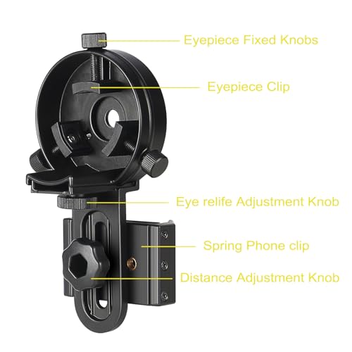 Cell Phone Adapter Mount for Vortex Bushnell Celestron 