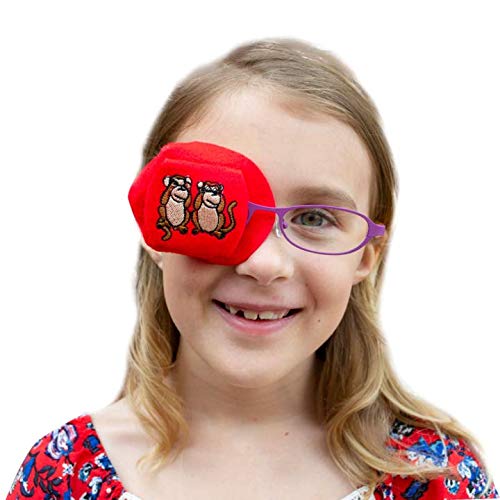 Eye Patch for Kids to Treat Amblyopia/Lazy Eye, Monkeys