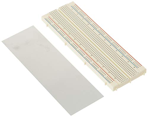 Jameco Valuepro 830-Point Solderless Breadboard, 6.5 x 