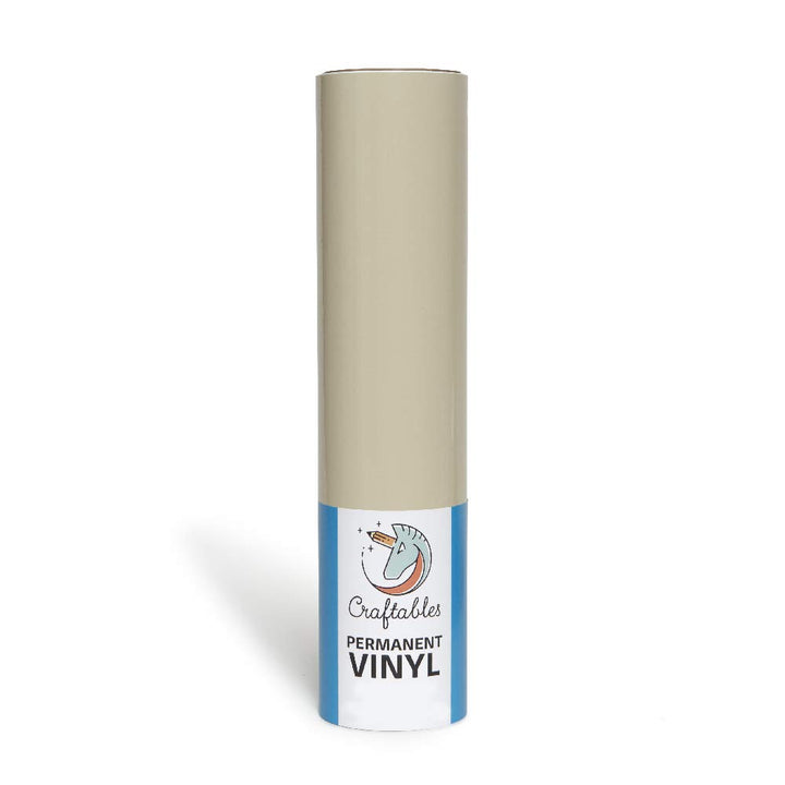 Black Vinyl Roll - Permanent, Adhesive, Glossy &amp; Waterproof | 12 x 10&#39; | for Crafts, Cricut, Silhouette, Expressions, Cameo, Decal, Signs, Stickers