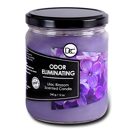 Lilac Blossom Odor Eliminating Highly Fragranced Candle
