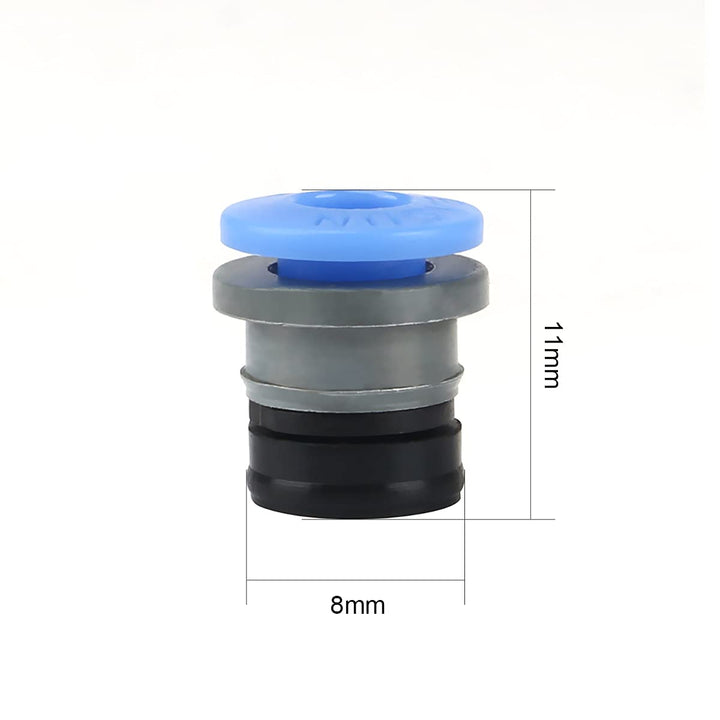 3D Printer Extruder Parts Bowde ECAS04 Teflo Pneumatic Fitting Straight Quick in Print Extruder Embedded Collet Clips for PTFE for DIY Voro Project or Other Tube PTFE BCZAMD-5Pcs