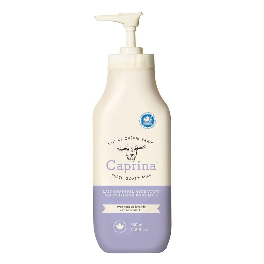 Moisturizing Body Milk Lotion With Fresh Canadian Goat Milk, Lavender Oil, 11.8 Fl Oz