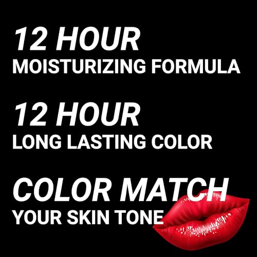 Original Color Changing Lipstick – 12 Hours Long-Lasting, Moisturizing, Smudge-Proof, Glamorous Personalized Color, Premium Quality – Made in USA (Purple)