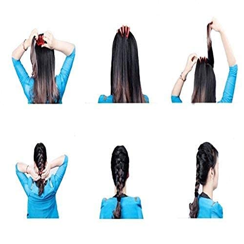 2 PCS DIY Sponge Hair Styling Tools Fast Bun Maker Braider Braid Stylist Hair Roller Accessories Twist.