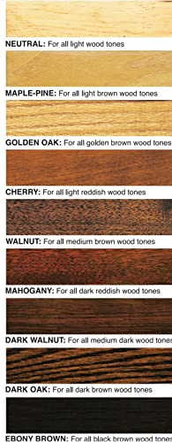 HOWARD - Restor-A-Finish: Restore Your Dark Walnut Wood Finishes Repair Scratches, Eliminate Stains, White Heat or Water Rings and More. Safe on Furniture, Trim, and All Finished Wood. Size: 8 Fl oz