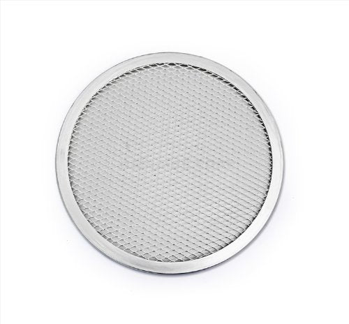 50684 Restaurant-Grade Aluminum Pizza Baking Screen, Seamless, 14-Inch