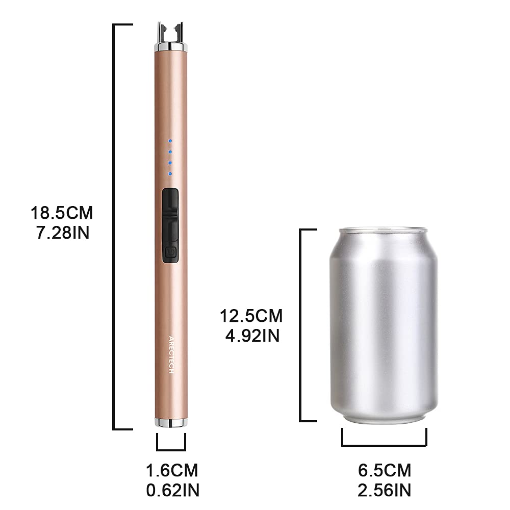 ARECTECH Lighter Rechargeable Lighter Electric Lighter 