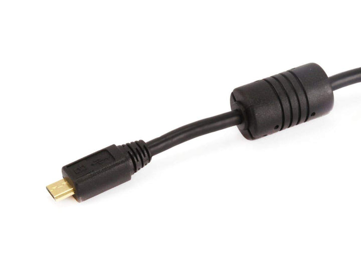 3-Feet USB 2.0 A Male to Micro B 5pin Male 28/24AWG Cable with Ferrite Core