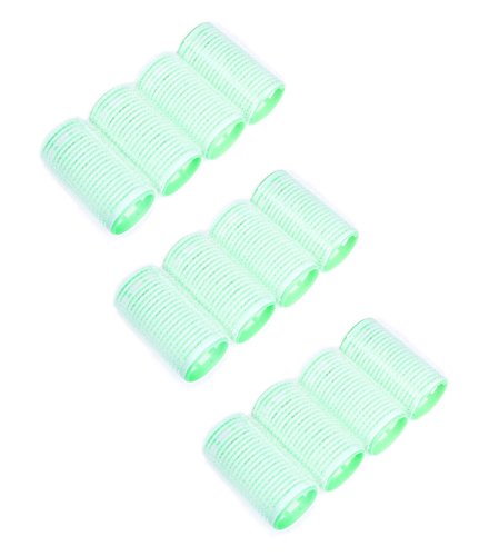 12P x 30mm(Large Size) Self Grip Hair Rollers Hair Culers