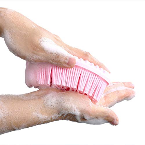 WOIWO 1 PCS The Soft Silicone Exfoliating Shower Cleans