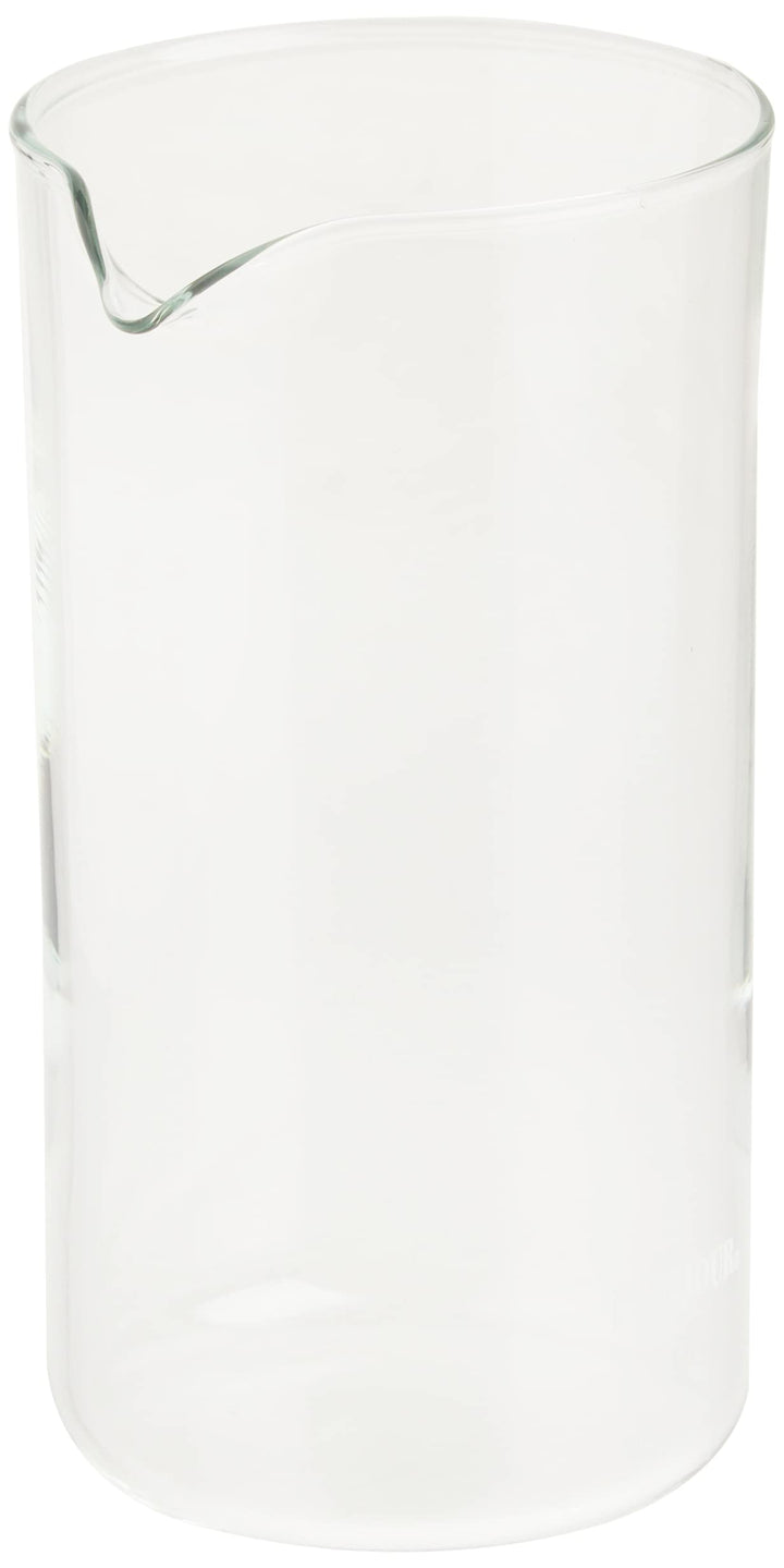 Coffee Glass French Press Universal Carafe Replacement, 12.7 Ounce, Clear