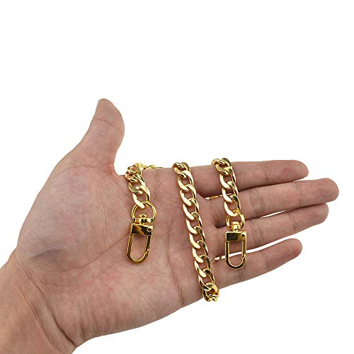 HAHIYO Purse Chain Strap Length 15.7 inches Yellow Gold