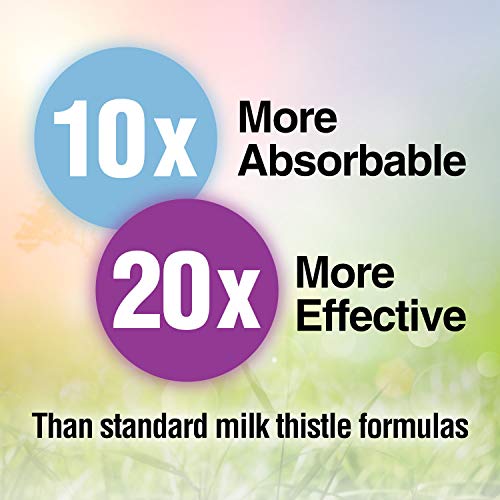 Maximum Milk Thistle Liver Detox - 90 Capsules, Liver Cleanse Detox &amp; Repair, USA Made, Non-GMO, Gluten Free - Potent Fatty Liver Supplements for Regeneration &amp; Health