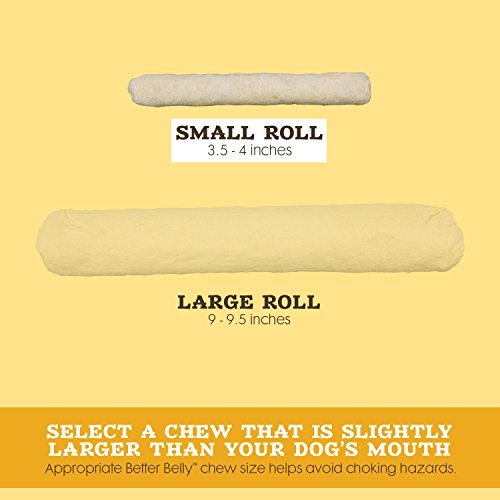 Originals Natural Chicken Liver Flavor Small Rolls Highly Digestible Rawhide Dog Chew, 20 Count