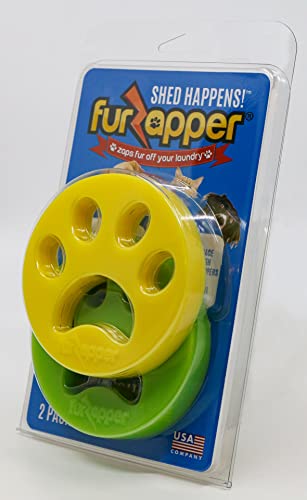 FurZapper Pet Hair Remover for Laundry, 2 Pack - Reusab