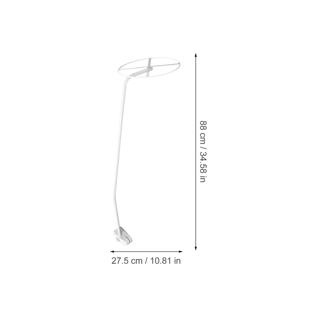 Net Stand, Net Holder Clip- On Crib Canopy Holder Rack Net Accessories for Crib Bed