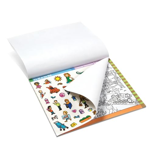 Melissa &amp; Doug Seek &amp; Find Sticker Pad - Around Town, 4+ Years