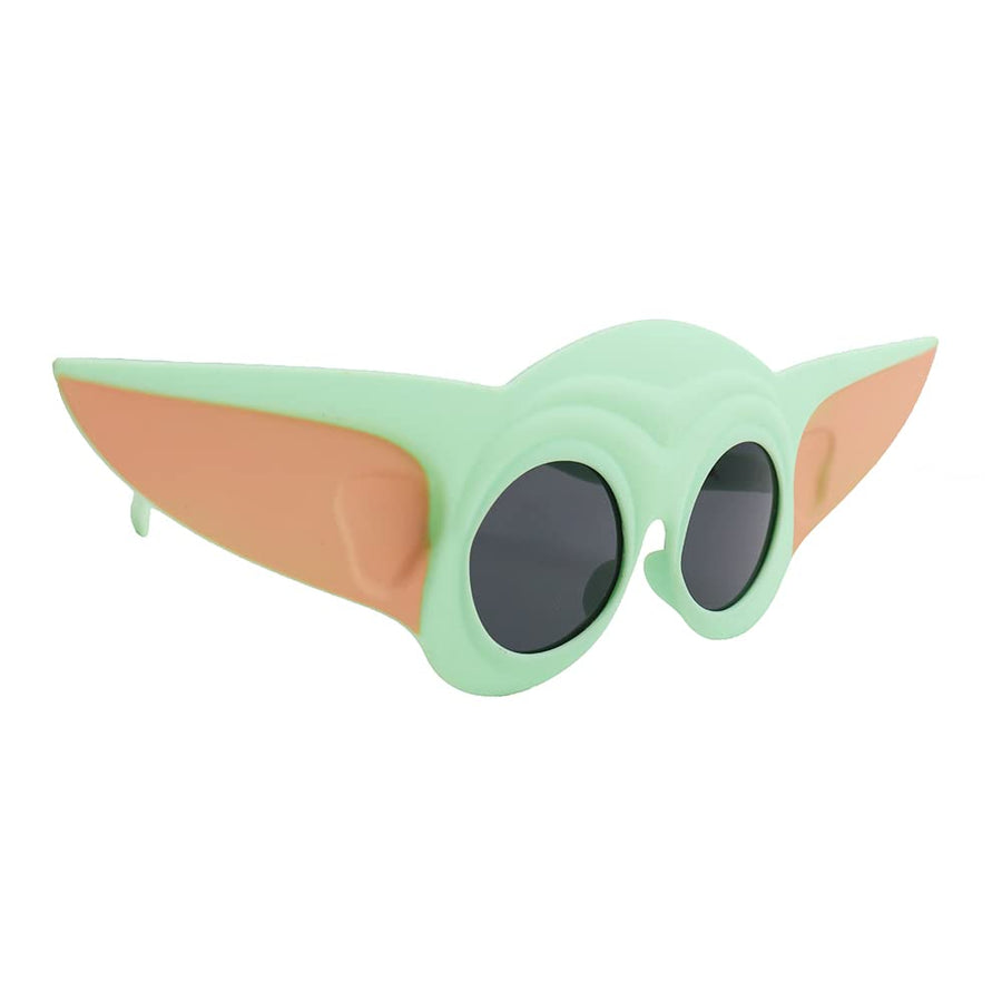 Star Wars Mandalorian Official Grogu Sunglasses The Child Costume Accessory, UV400 Lenses, Baby Yoda Green Mask One Size Fits Most