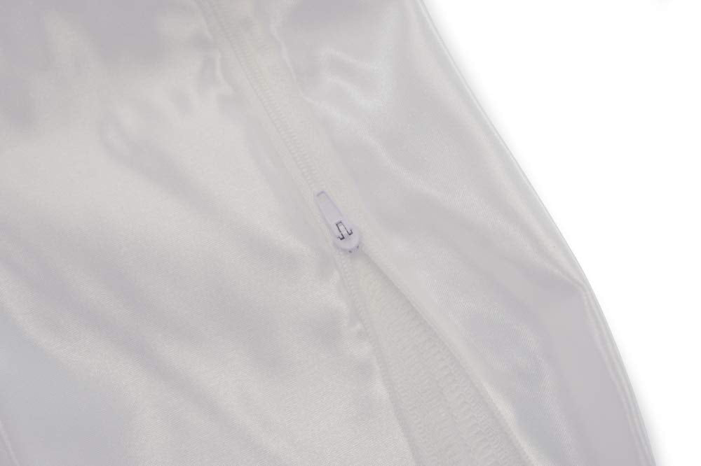 Satin Pillowcase, White, 0.21 Pounds