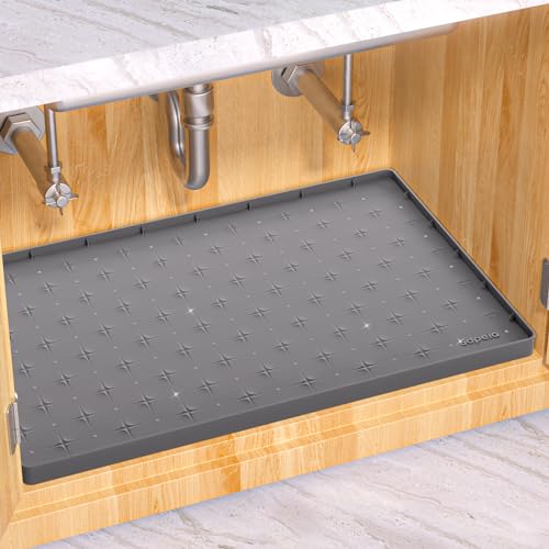 Sdpeia Under Sink Mat for [34 x 22] Cabinet, Upgraded S