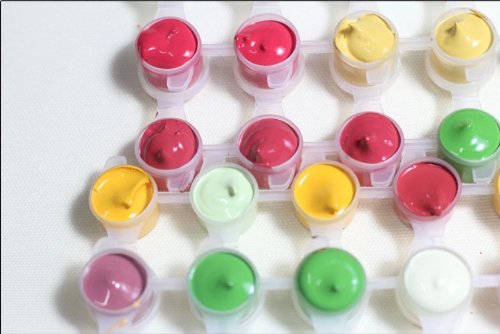 Paint By Numbers For Adults And Kids DIY Oil Painting - Romantic Love Autumn 16x20 inch