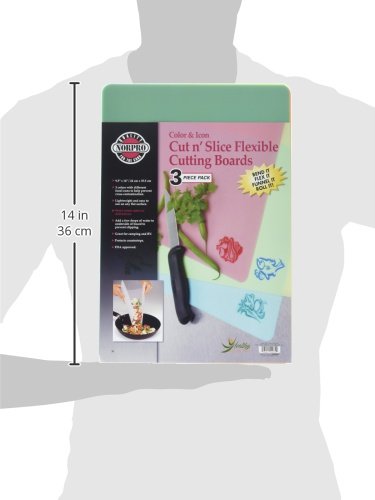 Norpro Cut N&#39; Slice Flexible Cutting Boards, Se