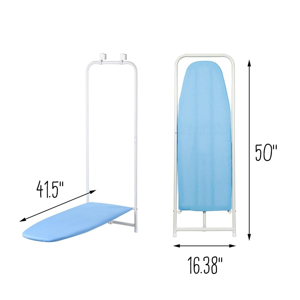 Door Hanging Ironing Board 47 x 17,White