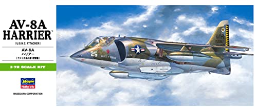 Hasegawa 1:72 Scale AV-8A Harrier Model Kit