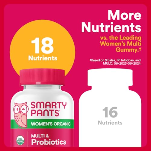 SmartyPants Organic Women&#39;s Multivitamin Gummie