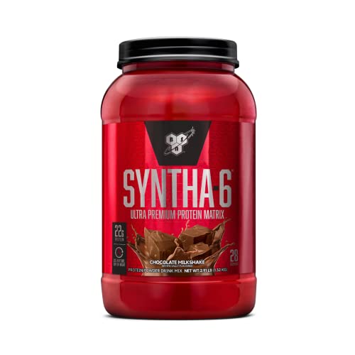 SYNTHA-6 Whey Protein Powder with Micellar Casein, Milk Isolate, Chocolate Milkshake, 28 Servings (Packaging May Vary) Chocolate