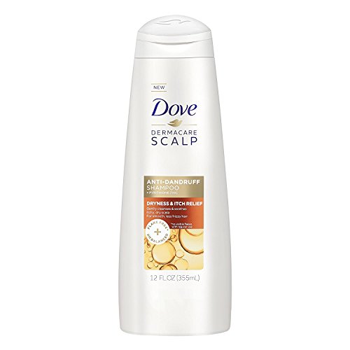 Dove Dermacare Scalp - Anti-Dandruff Shampoo - Dryness & Itch Relief - 12 Fl Oz (Pack of 2)